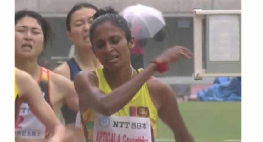 ගයන්තිකා අබේරත්න 800mන් ලක්මව බබළවයි..